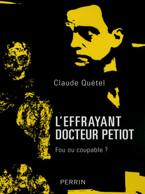 cover image of L'effrayant docteur Petiot